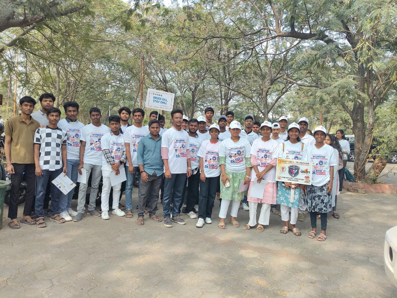 Join 5k Run Anti Drugs Awareness Program At Necklace Road on 24.01.2026 - 9